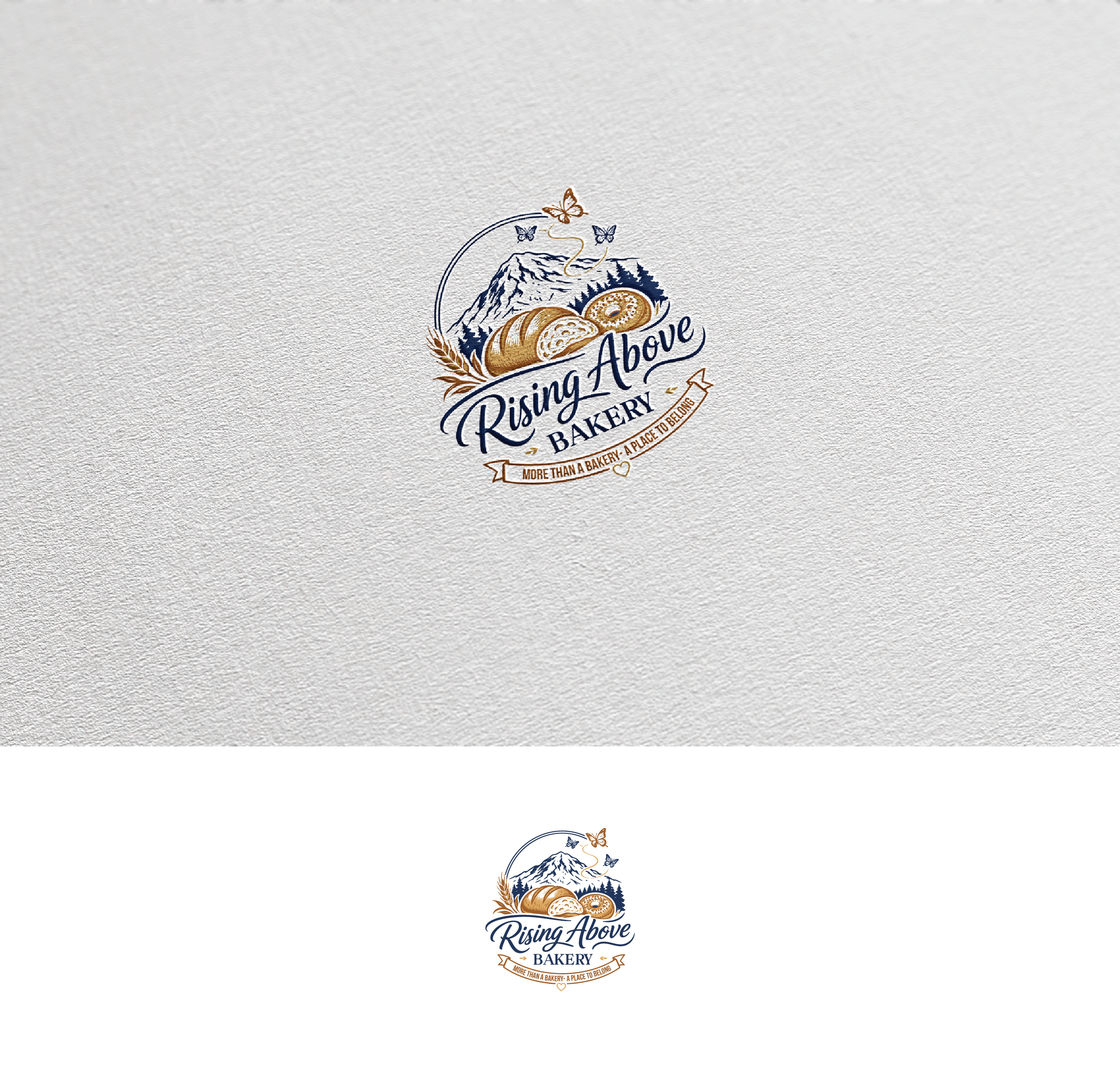 Logo Design by Afsana_Hoque for Rising Above Bakery | Design #37581538