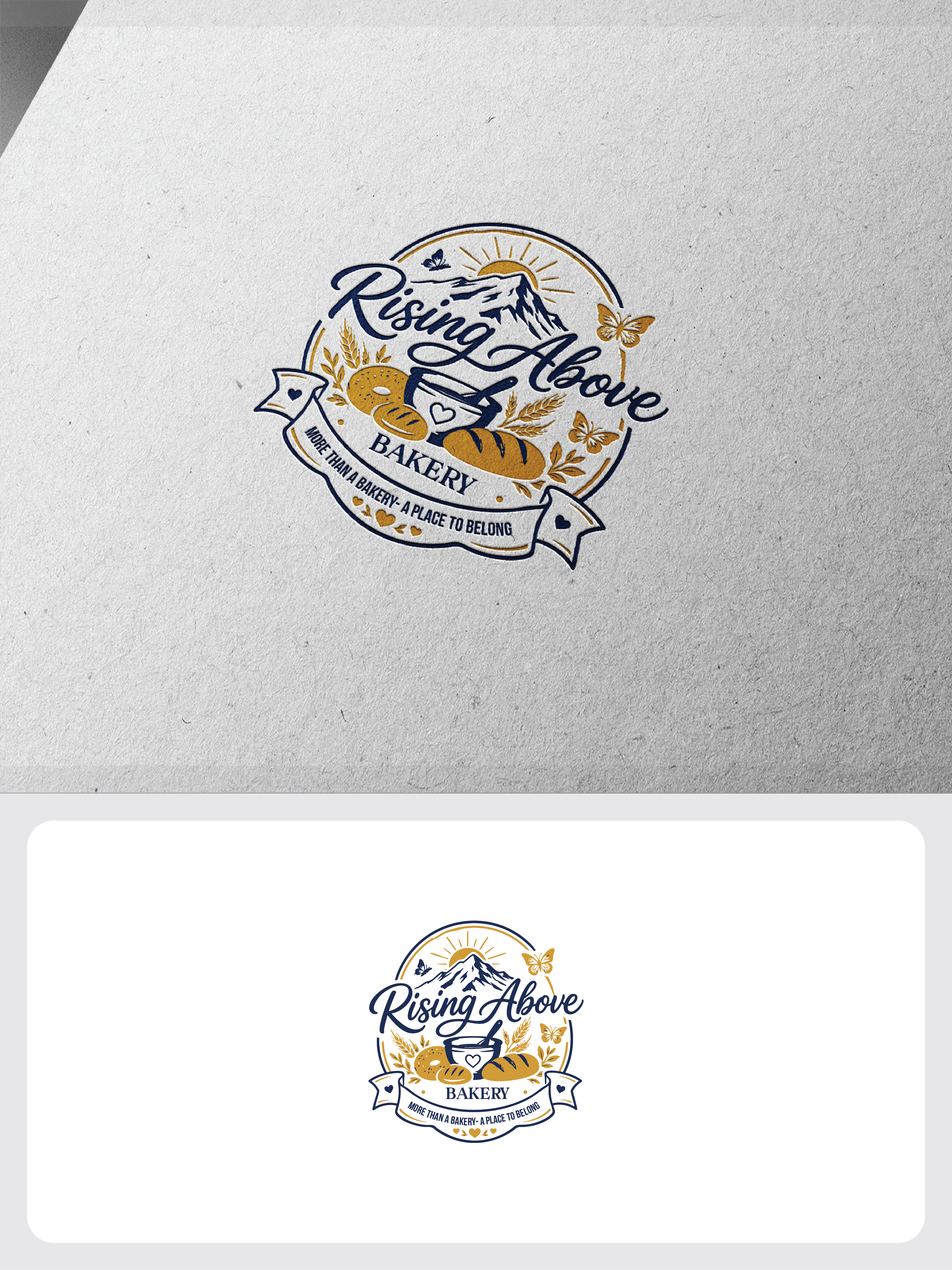Logo Design by raju.creative for Rising Above Bakery | Design #37581405