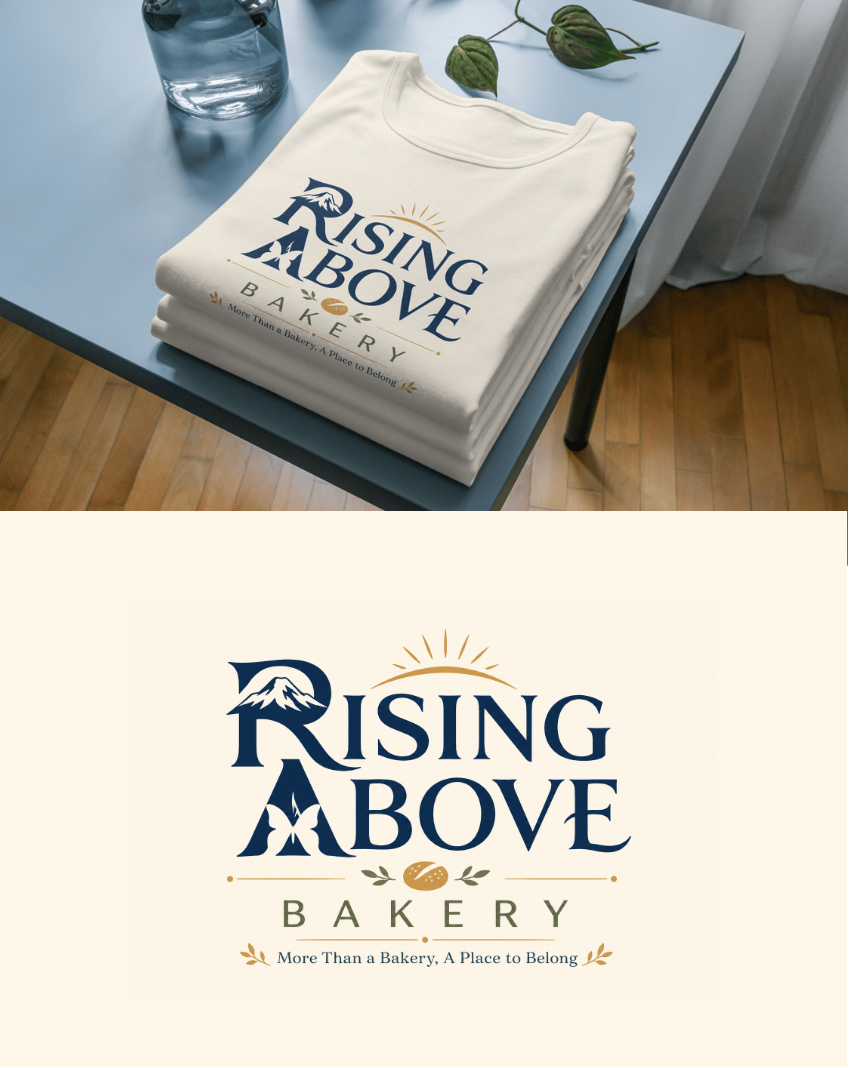 Logo Design by Nanas91 for Rising Above Bakery | Design #37600547