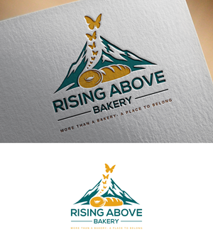 Logo Design by Mehedi100 for Rising Above Bakery | Design: #37576958