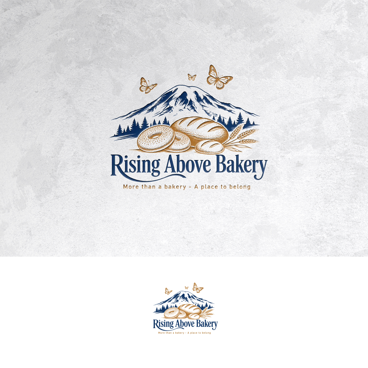 Logo Design by Sain G for Rising Above Bakery | Design #37580094