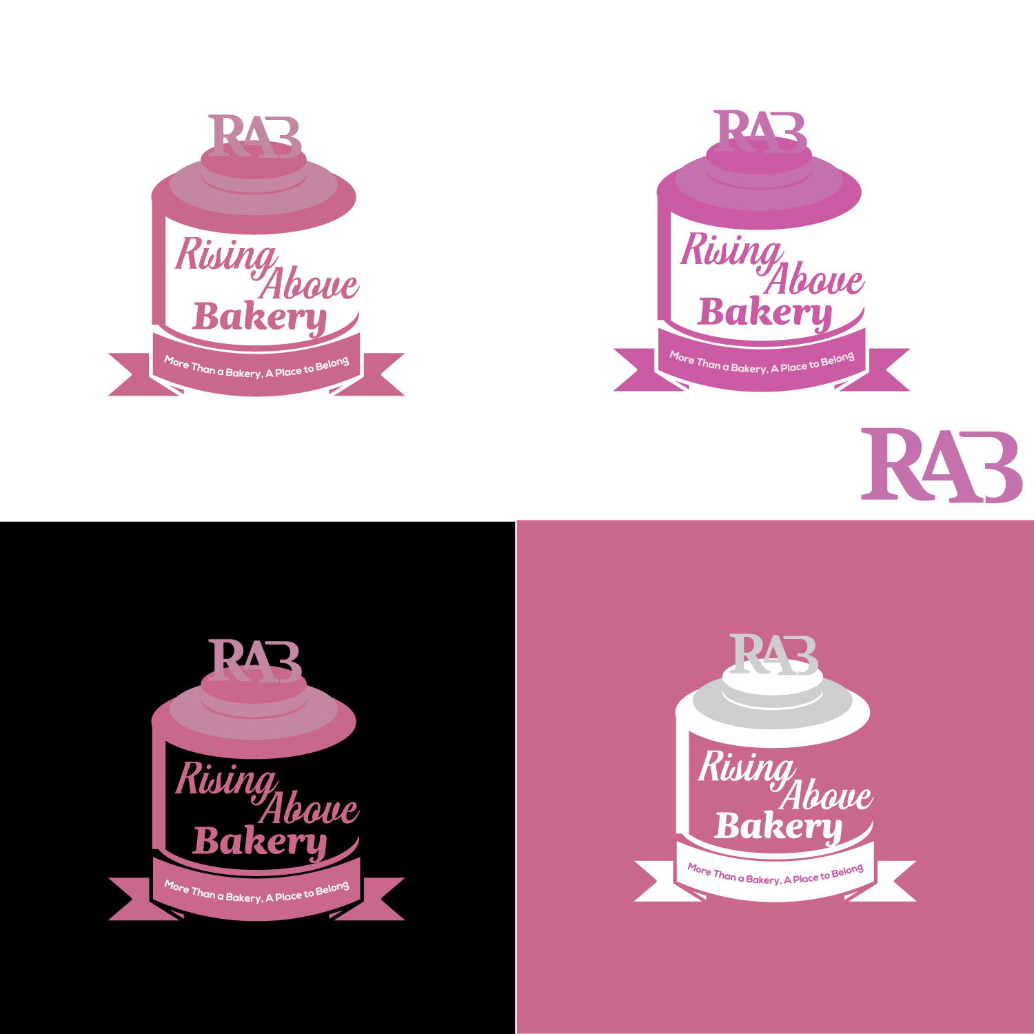 Logo Design by PFlora for Rising Above Bakery | Design #37582531