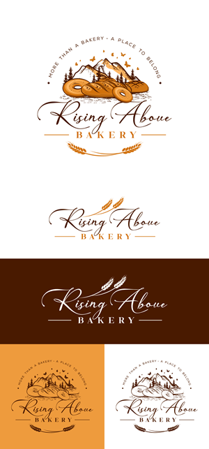 Logo Design by debdesign for Rising Above Bakery | Design: #37576844