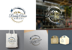 Logo Design by NineOwl for Rising Above Bakery | Design: #37580270