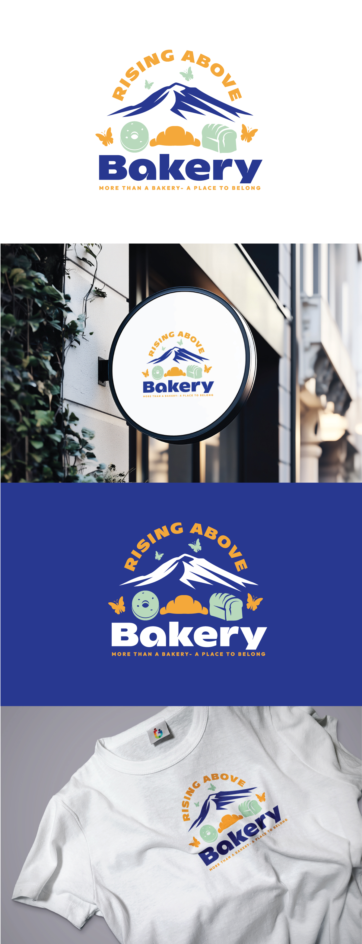 Logo Design by AbhishekkM'24 for Rising Above Bakery | Design #37580938