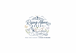 Logo Design by Tall Graphix for Rising Above Bakery | Design: #37579929