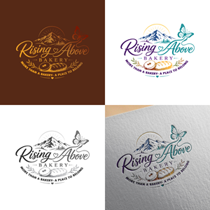 New Logo design for Rising Above Bakery