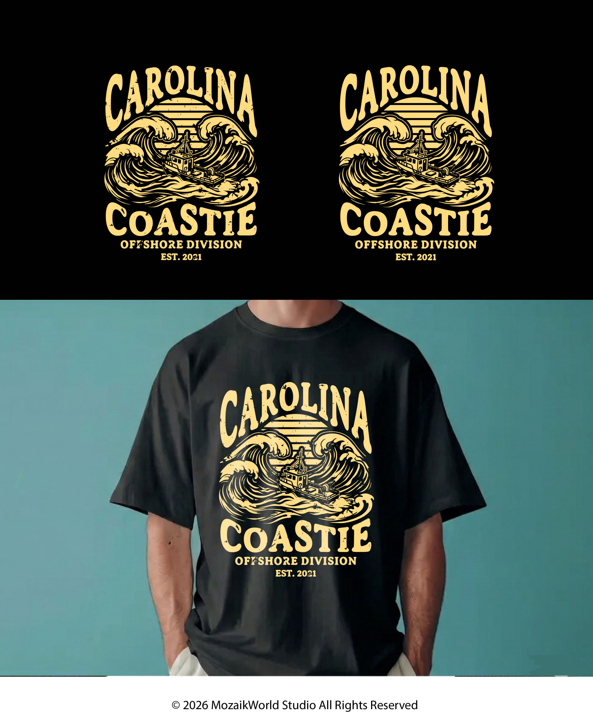 T-shirt Design by Mozaikworld Studio for this project | Design #37587111