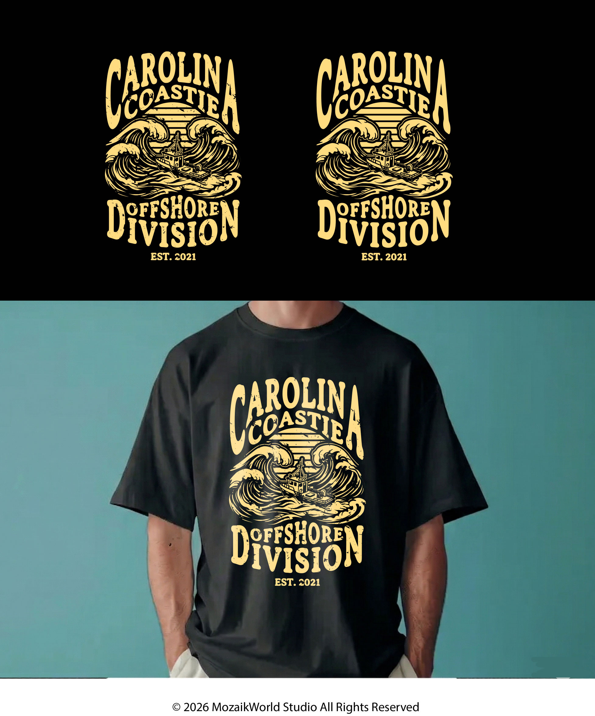 T-shirt Design by Mozaikworld Studio for this project | Design #37587116