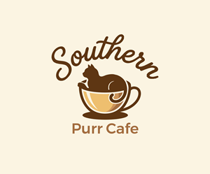 Logo Design by James J. for Southern Purr Cafe | Design: #37581646