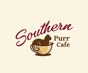 Logo Design by James J. for Southern Purr Cafe | Design: #37587232