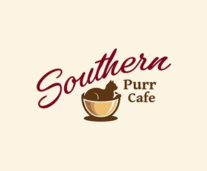 Logo Design by James J. for Southern Purr Cafe | Design: #37609799