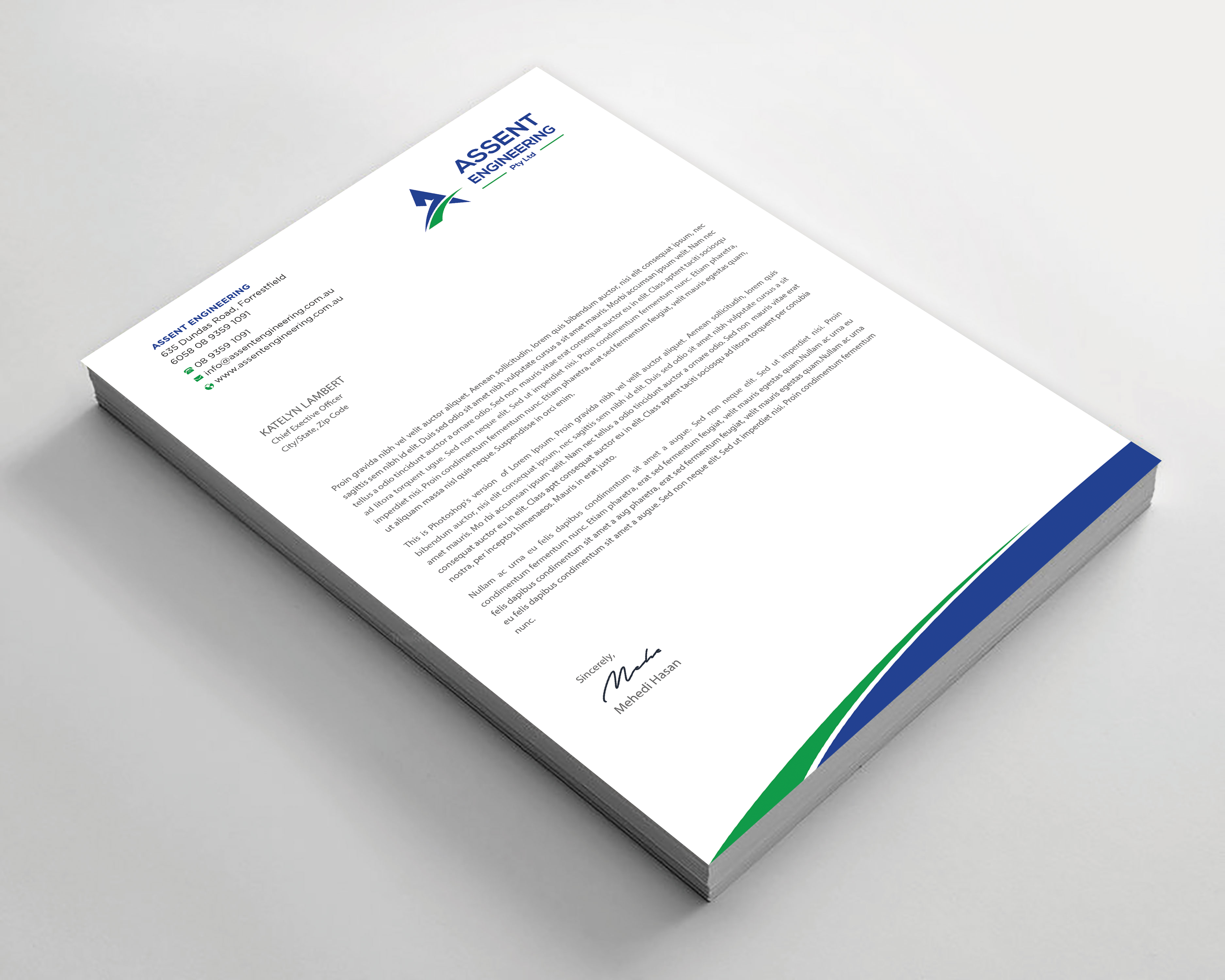Design En-Tête par Expert Bappy pour Assent Engineering | Design #37579869