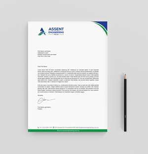 Design En-Tête par R.design pour Assent Engineering | Design : #37580345