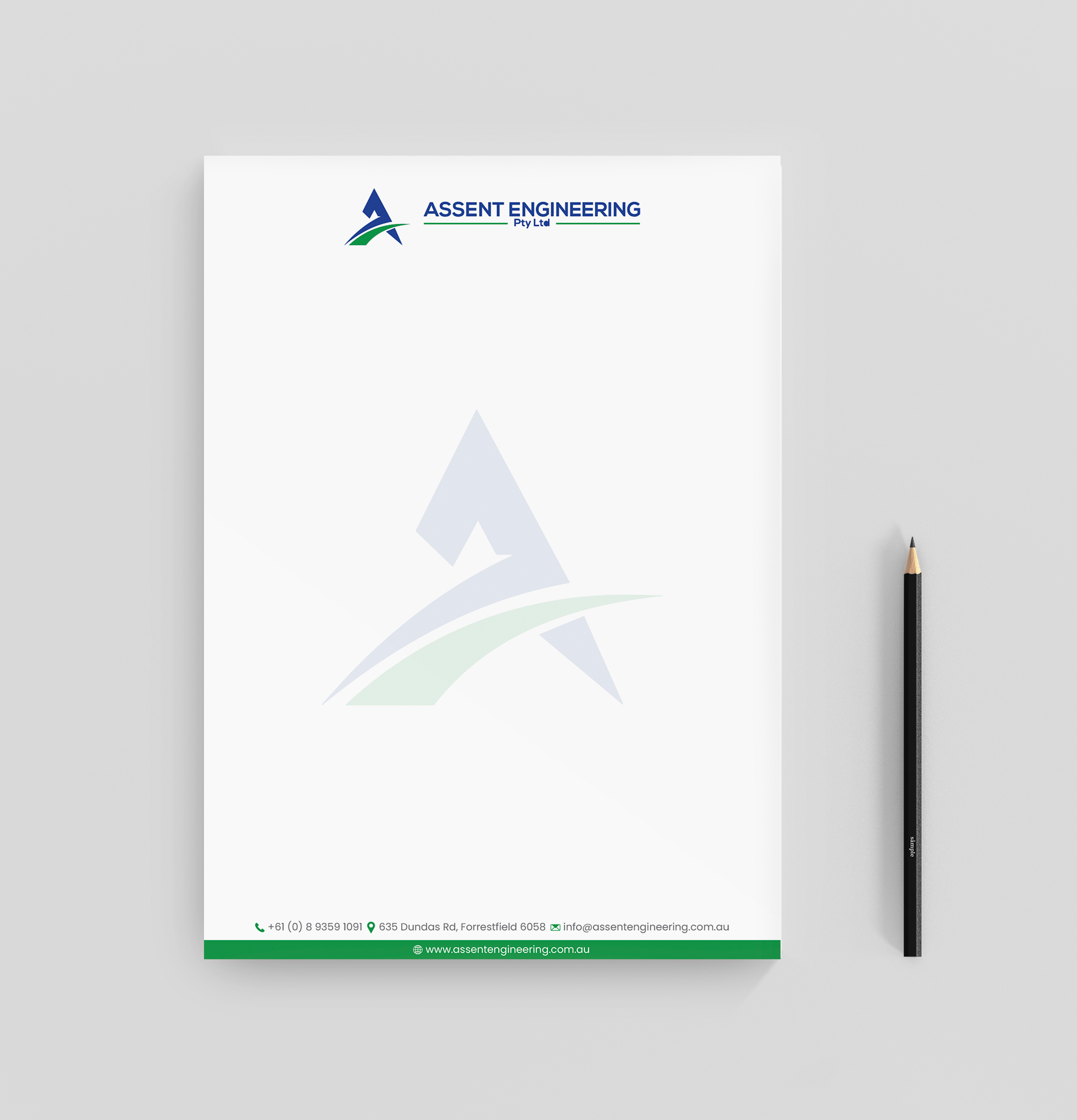 Design En-Tête par R.design pour Assent Engineering | Design #37580958
