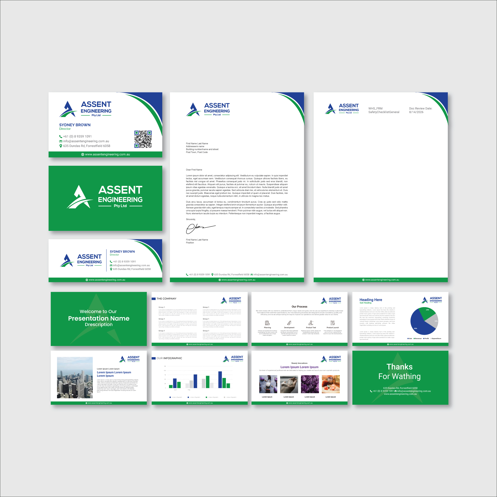 Design En-Tête par R.design pour Assent Engineering | Design : #37590534