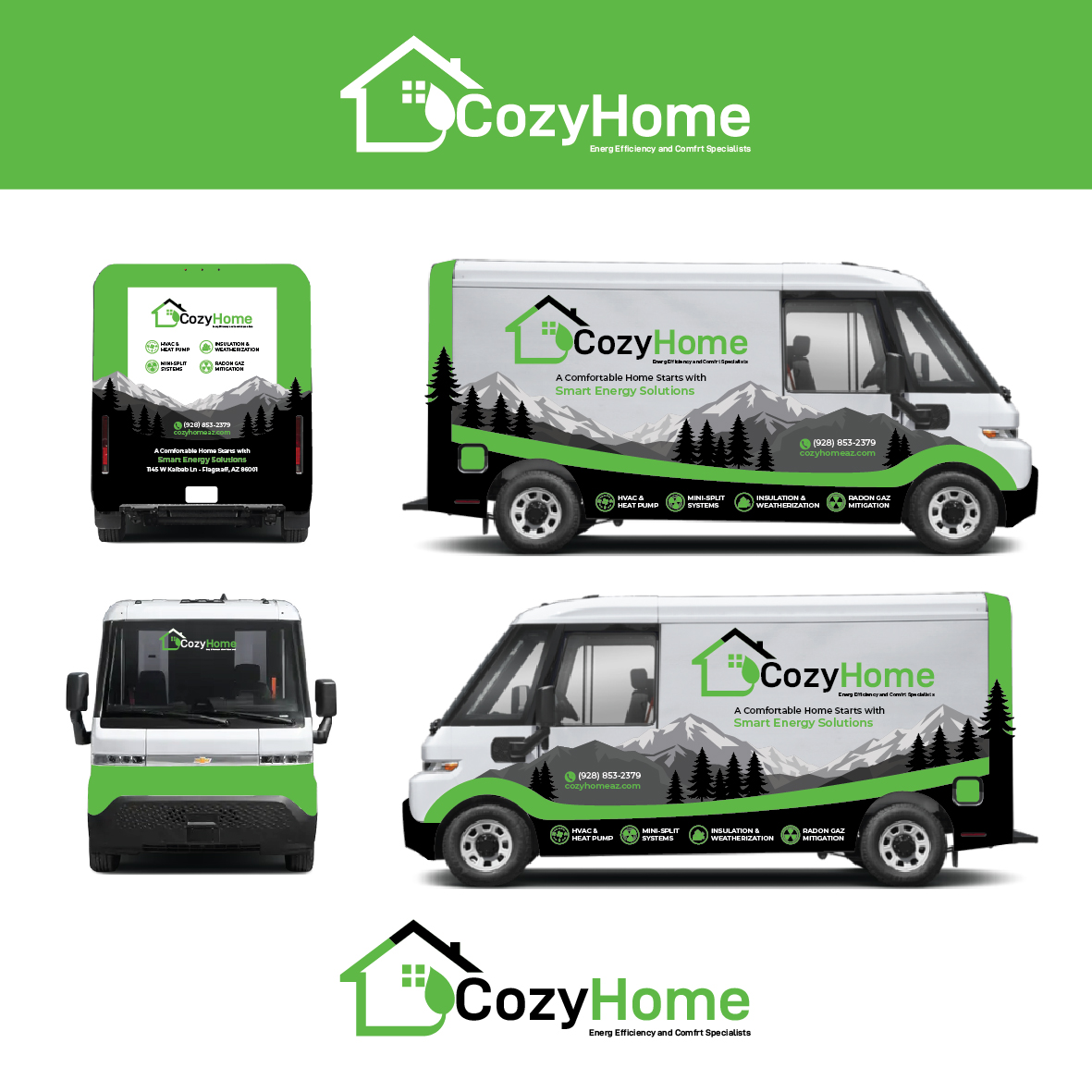 Car Wrap-Design von ArchaProduction für CozyHome | Design #37586945