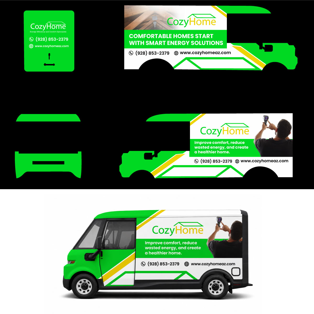 Car Wrap-Design von Timefortheweb für CozyHome | Design #37583718