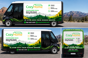 Car Wrap Design by GraphixZones for CozyHome | Design #37603877