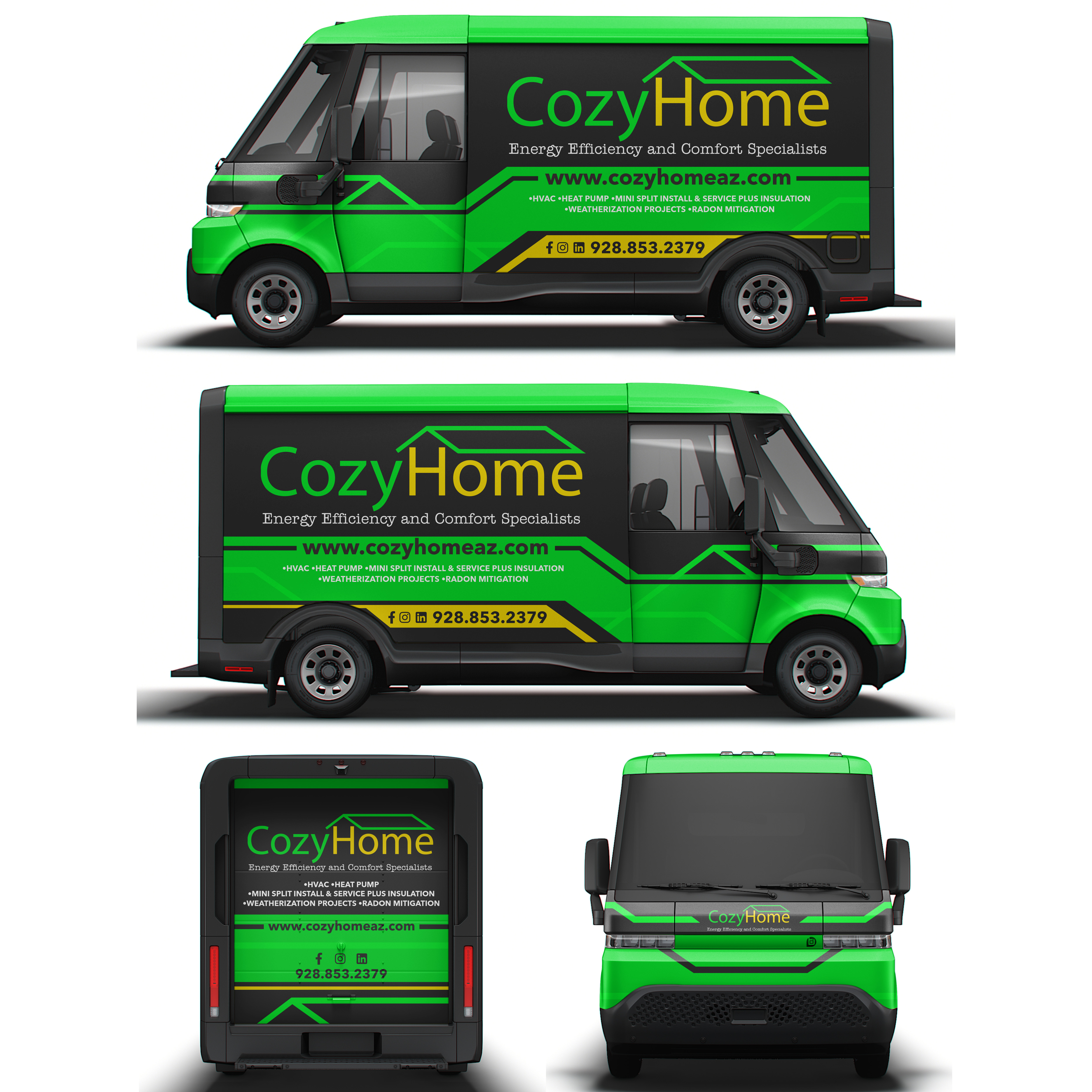 Car Wrap-Design von Aricaturrash69 für CozyHome | Design #37586073