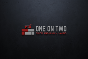 Logo Design by Visionary Creations for One on Two Brick and Block Laying | Design: #37583926