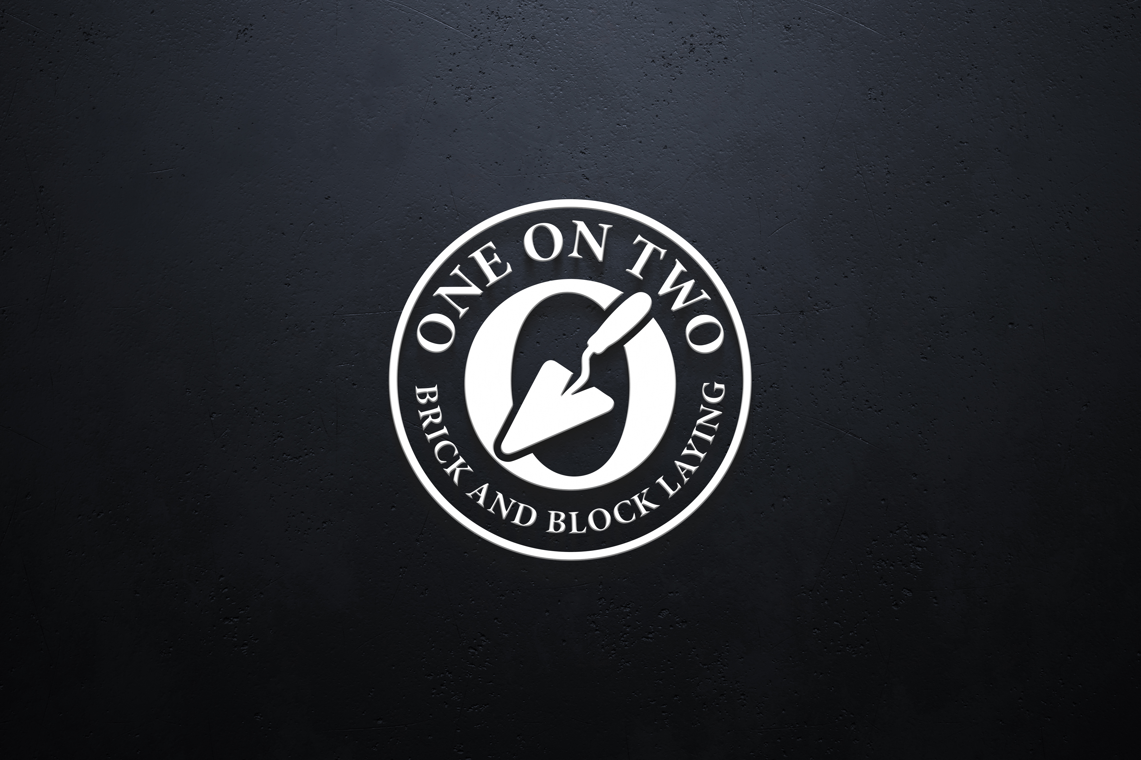 Logo-Design von Visionary Creations für One on Two Brick and Block Laying | Design #37583927