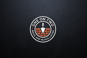 Logo Design by Visionary Creations for One on Two Brick and Block Laying | Design: #37583928