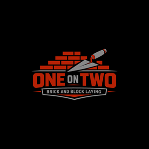 Logo-Design von hellodesigneralamin für One on Two Brick and Block Laying | Design: #37588590