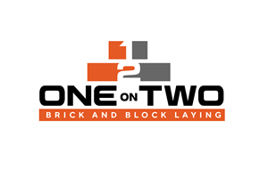 Logo-Design von renderman für One on Two Brick and Block Laying | Design #37585081