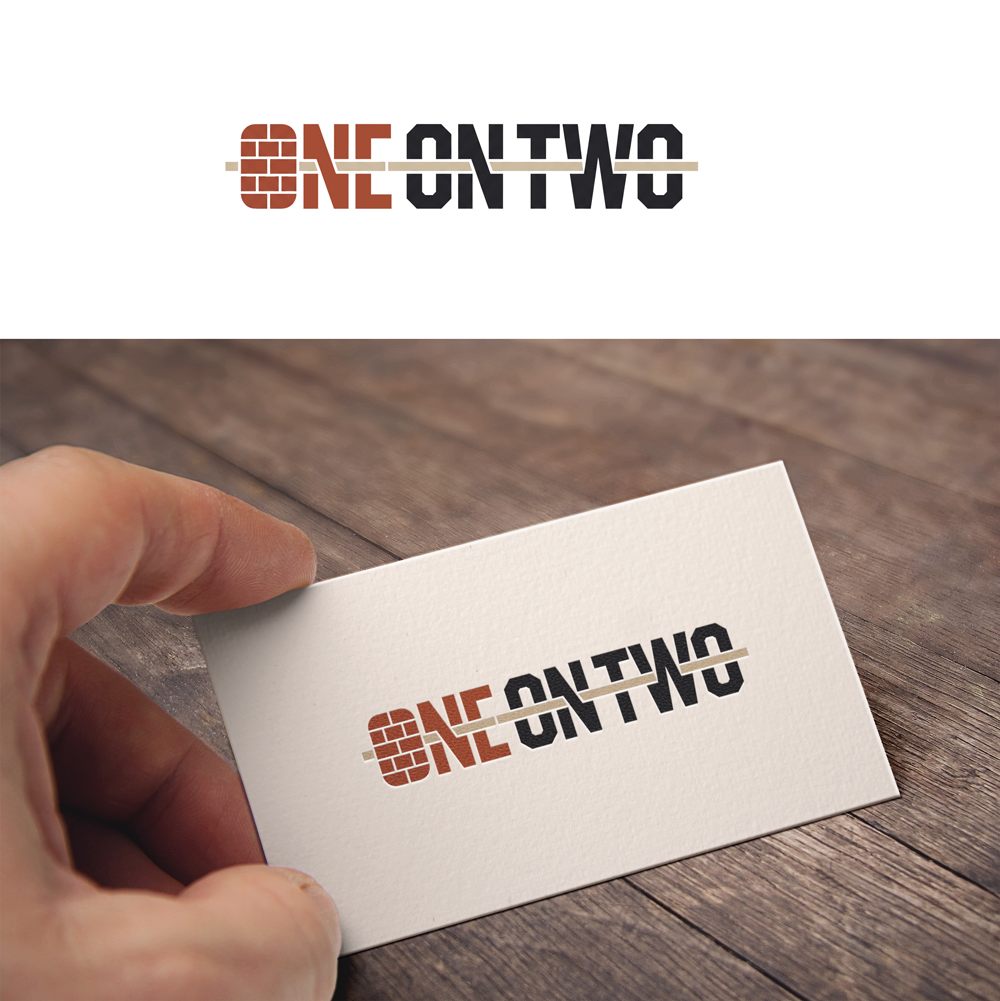 Design de Logo par RA-bica pour One on Two Brick and Block Laying | Design #37584205