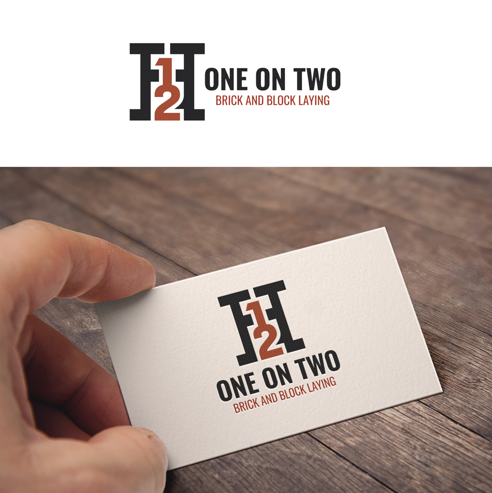 Design de Logo par RA-bica pour One on Two Brick and Block Laying | Design #37584206
