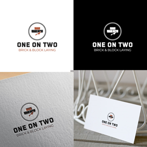 Logo Design by Jonshonkal for One on Two Brick and Block Laying | Design: #37584610
