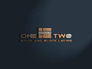 Logo-Design von luxydesign für One on Two Brick and Block Laying | Design: #37583697