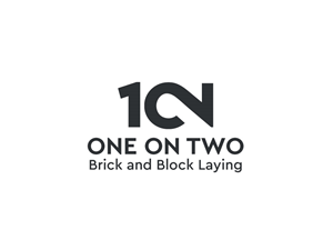 Logo Design by parida for One on Two Brick and Block Laying | Design: #37589520