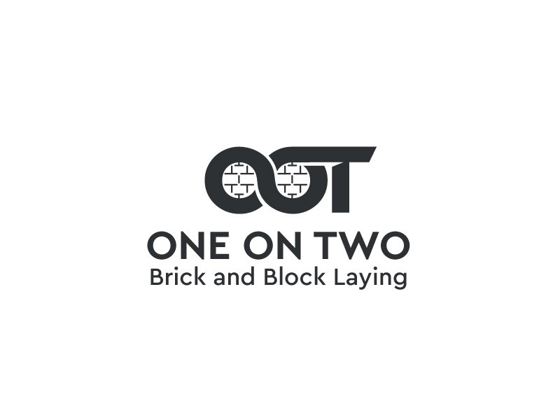 Logo Design by parida for One on Two Brick and Block Laying | Design #37589530