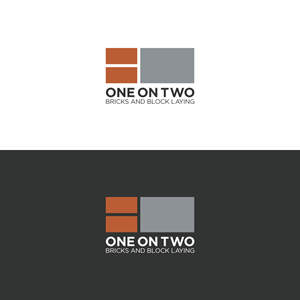 Logo Design by Signature Point for One on Two Brick and Block Laying | Design: #37584087