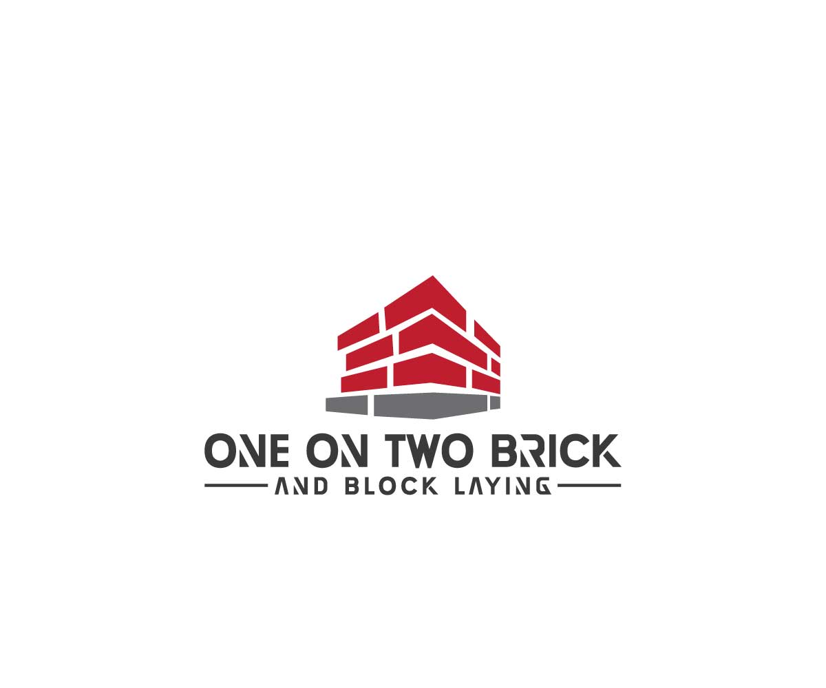 Logo-Design von DesignPool01 für One on Two Brick and Block Laying | Design #37584459