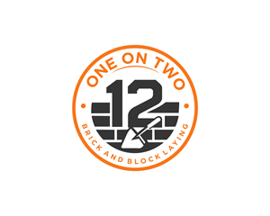 Logo Design by Deelogo.id for One on Two Brick and Block Laying | Design: #37590174