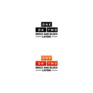 Logo-Design von andrew11 für One on Two Brick and Block Laying | Design: #37584819