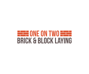 Logo Design by Tekhat Studio for One on Two Brick and Block Laying | Design: #37588415