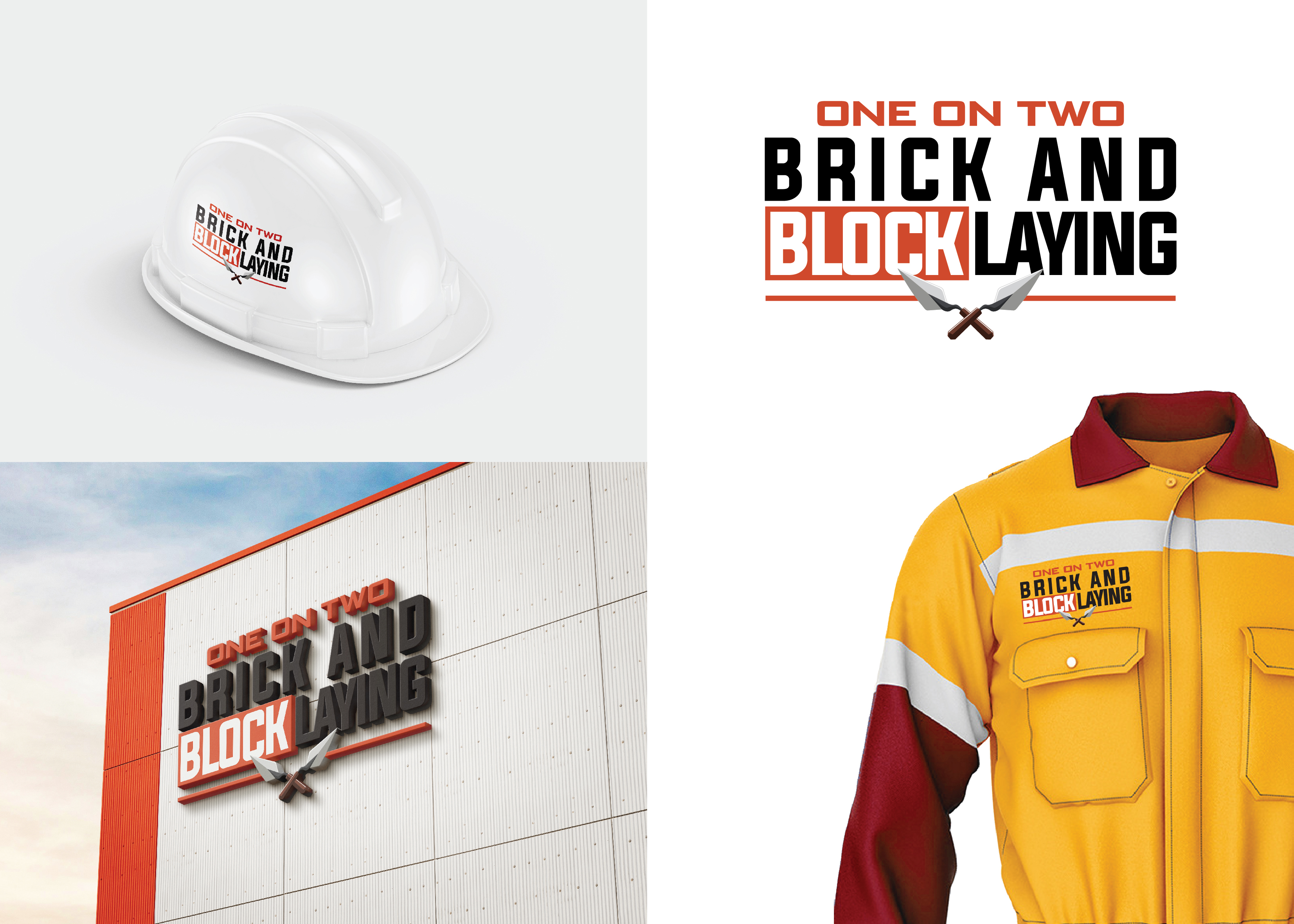 Design de Logo par ArchaProduction pour One on Two Brick and Block Laying | Design #37586558