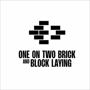 Logo-Design von kamesama für One on Two Brick and Block Laying | Design: #37585308