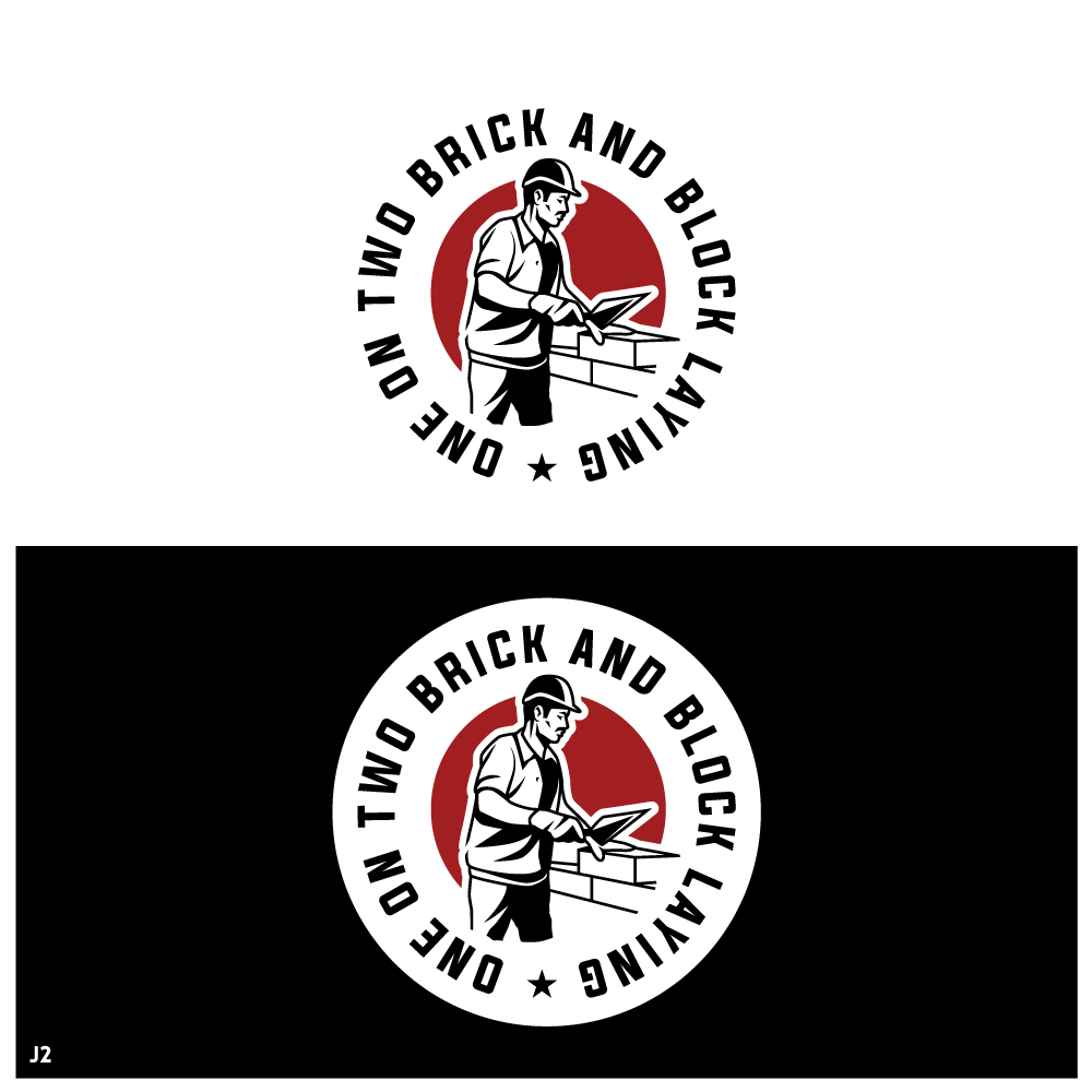 Design de Logo par Sujit Banerjee pour One on Two Brick and Block Laying | Design #37587579