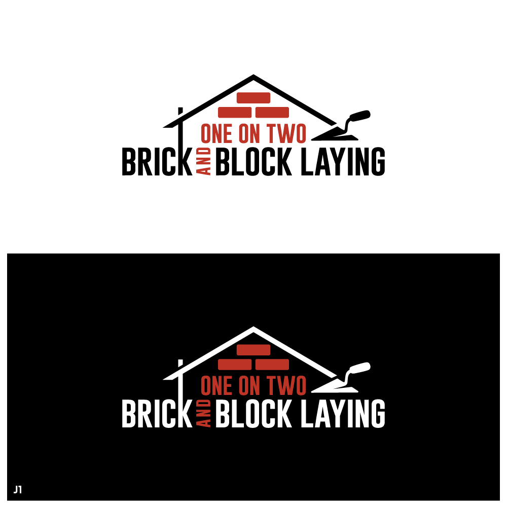 Design de Logo par Sujit Banerjee pour One on Two Brick and Block Laying | Design #37587580