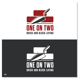 Logo-Design von Sujit Banerjee für One on Two Brick and Block Laying | Design: #37587581