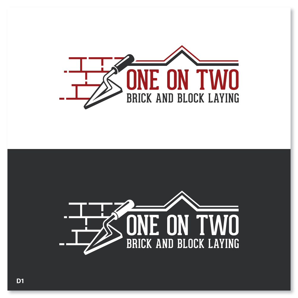 Design de Logo par Sujit Banerjee pour One on Two Brick and Block Laying | Design #37587582