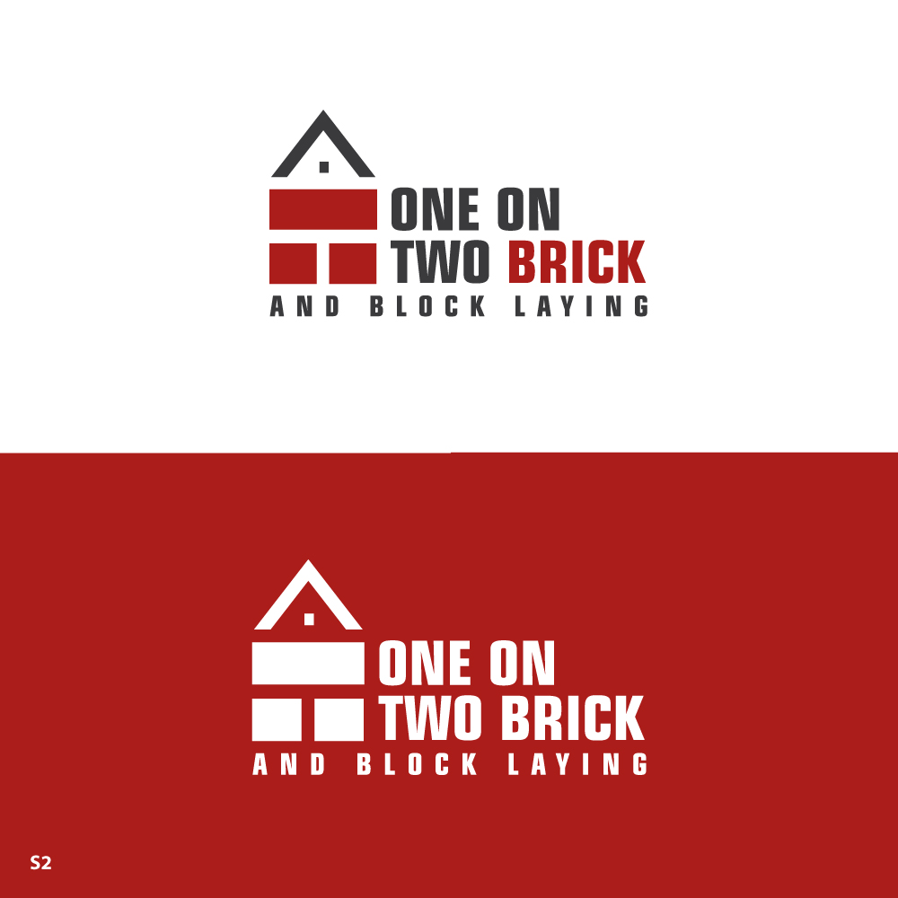 Design de Logo par Sujit Banerjee pour One on Two Brick and Block Laying | Design #37587584