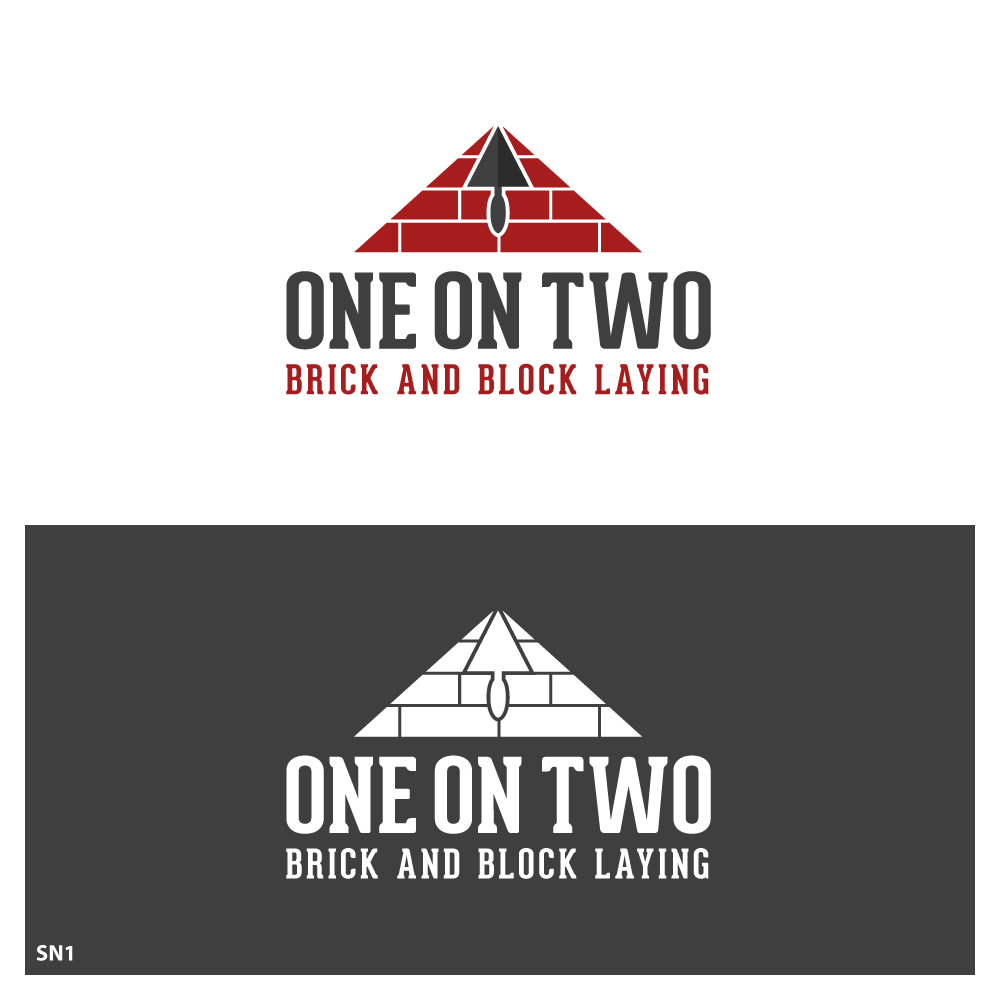 Design de Logo par Sujit Banerjee pour One on Two Brick and Block Laying | Design #37587585
