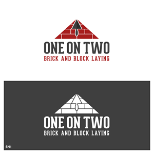 Logo-Design von Sujit Banerjee für One on Two Brick and Block Laying | Design: #37587585