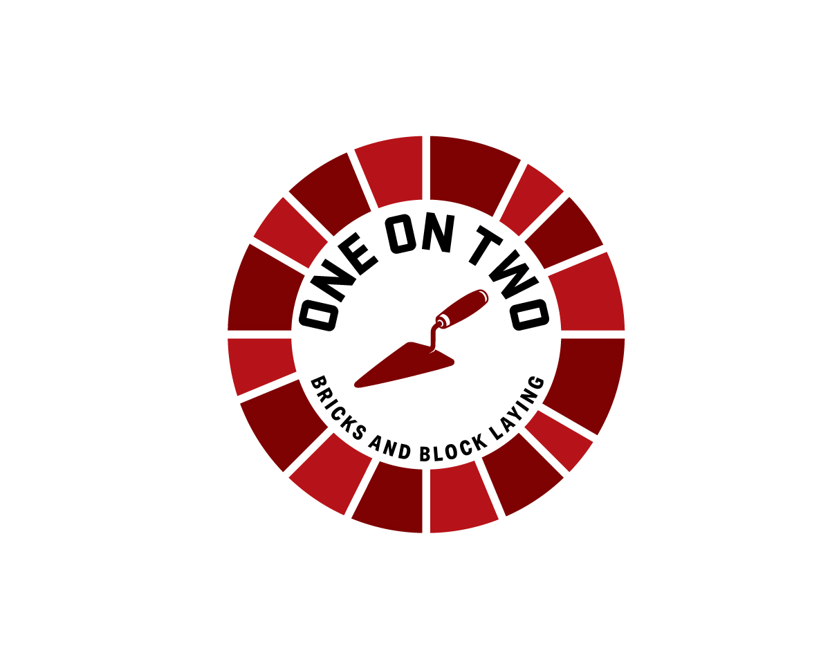 Design de Logo par mes pour One on Two Brick and Block Laying | Design #37588103